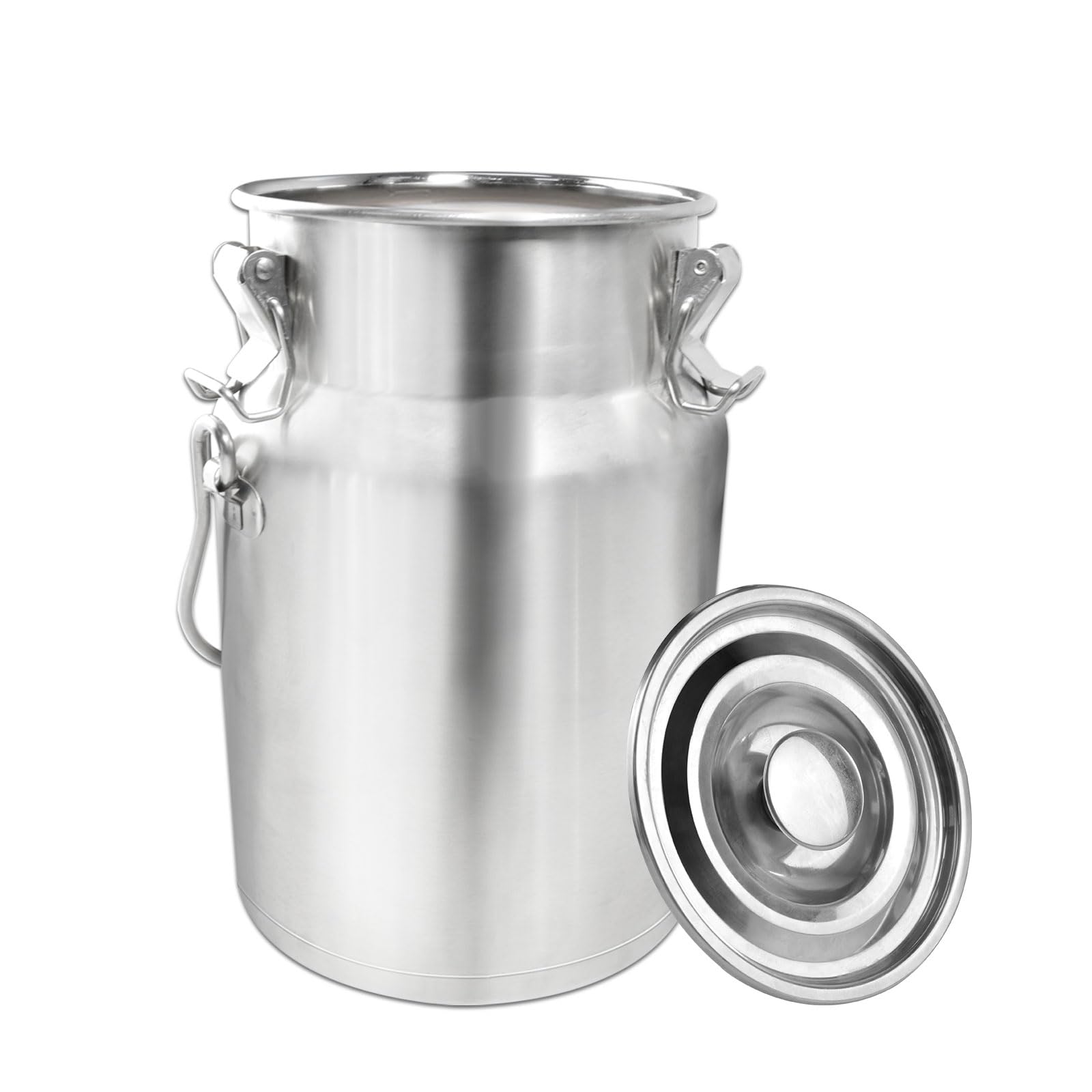 Amazon｜KELUNIS 304ステンレス密封ドラムミルク缶ミルク缶