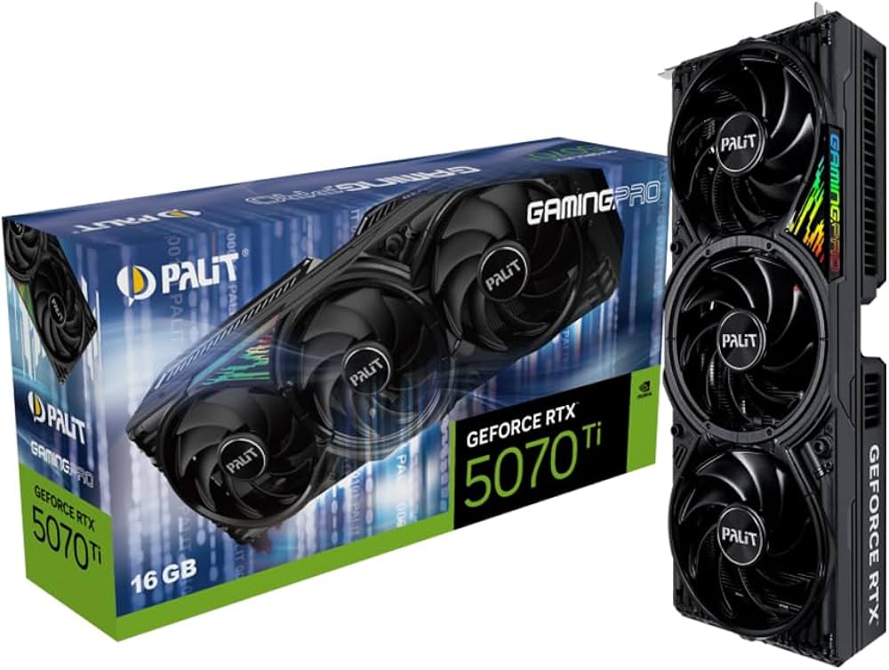 Amazon | Palit GeForce RTX 5070 Ti GamingPro (16GB GDDR7/PCI