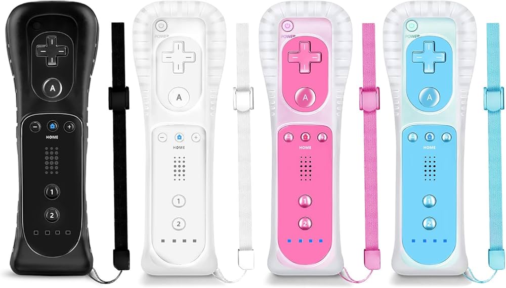 Amazon.com: NC Wii Controller 4 Pack, Replacement for Wii Remote