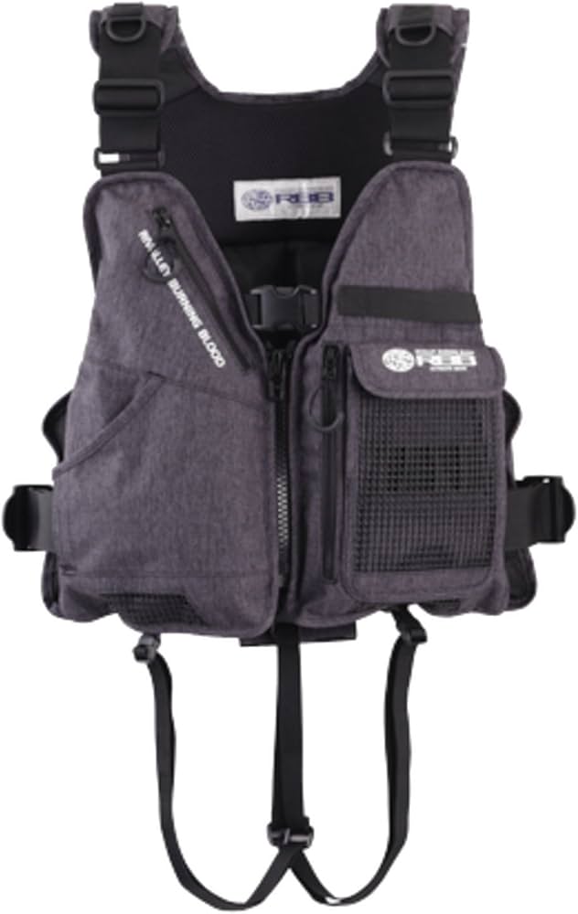 Amazon | 双進(SOSHIN) RBB ロックショアベストII グレー フリー No