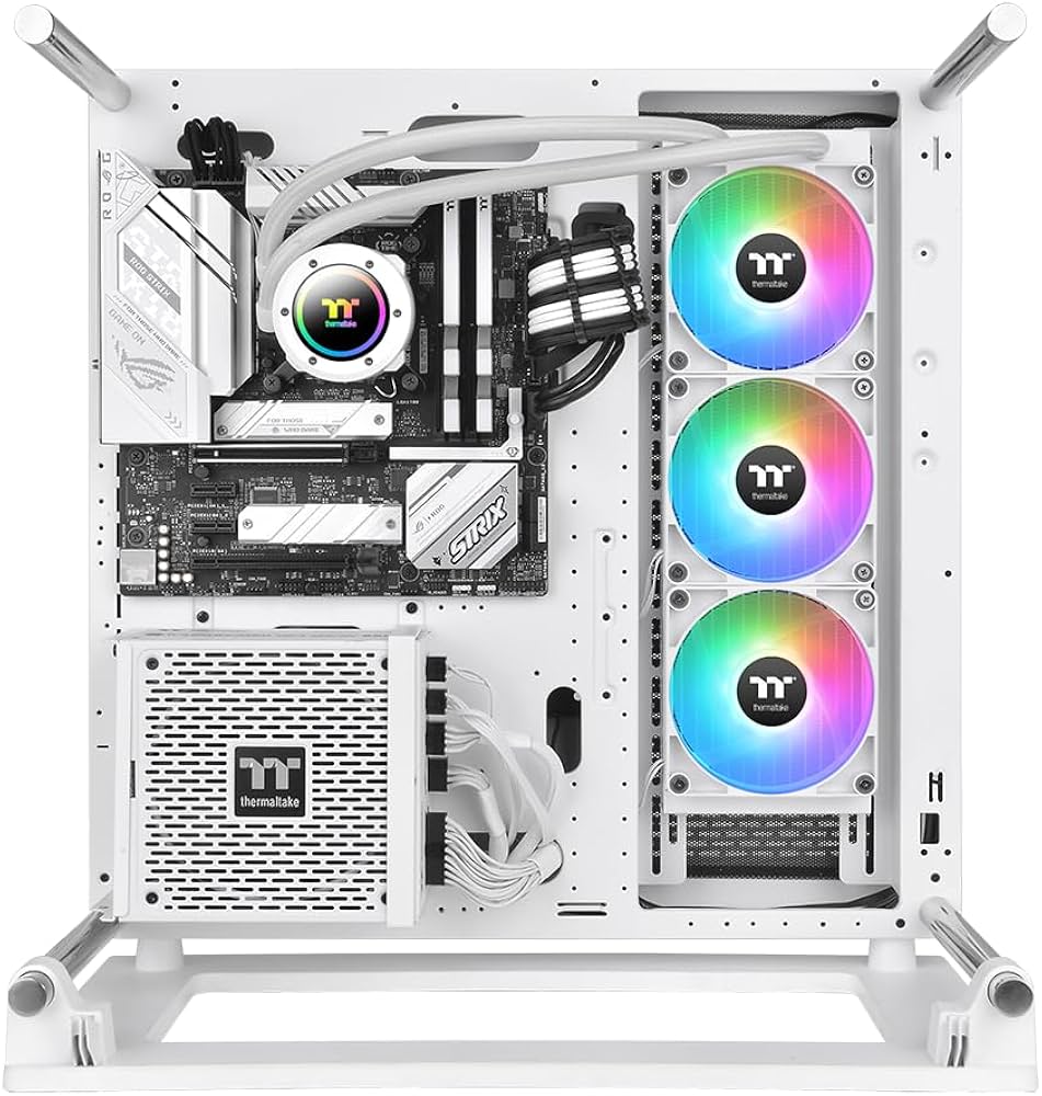 Amazon | Thermaltake TH360 ARGB Sync V2 -Snow- 360mmラジエーター