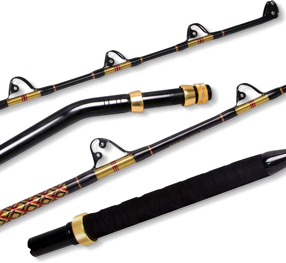 Amazon | BETTER LEADER トローリングロッド 海水 オフショア ビッグ