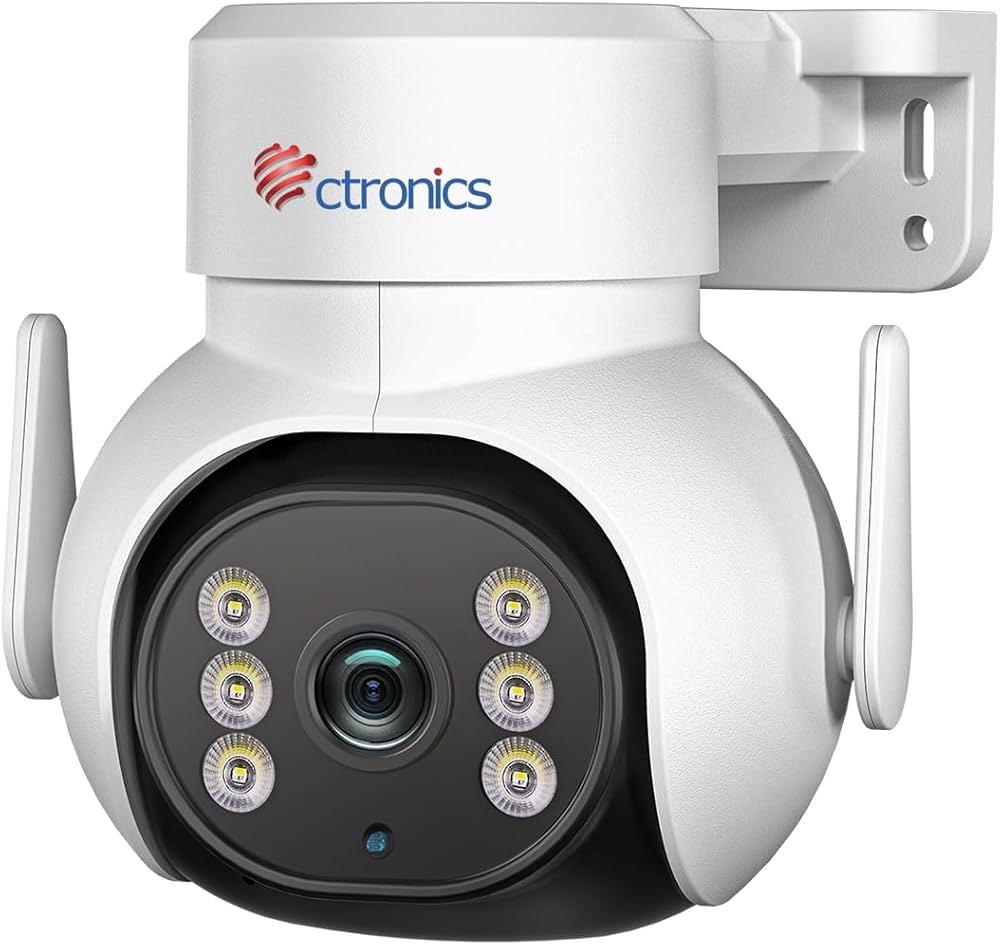 Amazon.co.jp: Ctronics 防犯カメラ 屋外 5GWi-Fi対応 2.5k 4MP AI検知