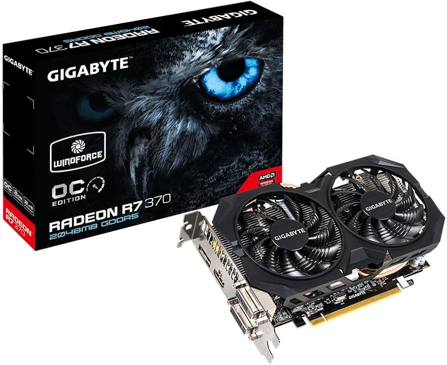 Amazon.com: Gigabyte AMD R7 370 256 Bit GDDR5 2GB 2xDVI/HDMI/DP