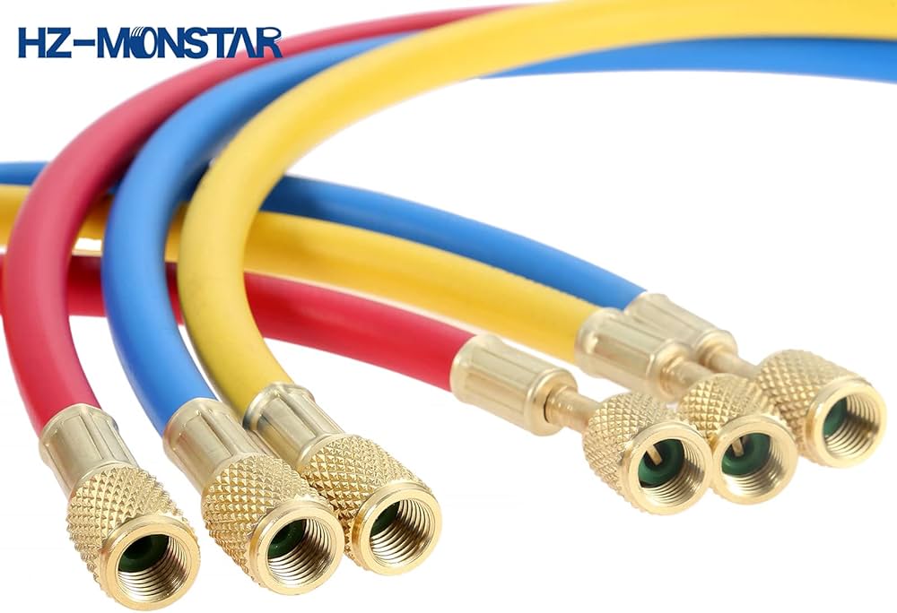 Amazon | HZ-MONSTAR チャージホース 長150cm 3本セット 1/4”SAE接続