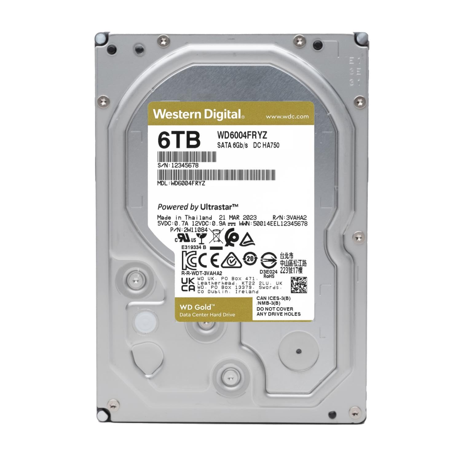 Amazon.com: Western Digital 6TB WD Gold Enterprise Class Internal