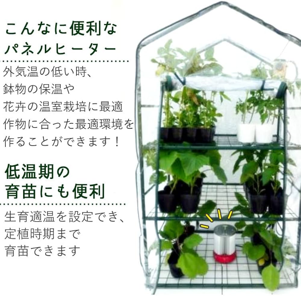 Amazon.co.jp: (パネルヒーター500Wセット) 昭和精機工業 250W サーモ