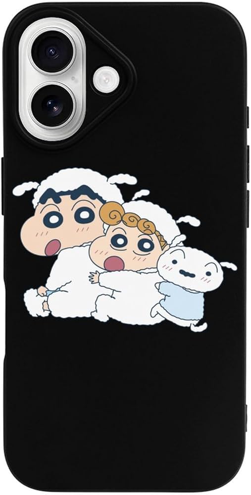 Amazon.co.jp: IPhone16用 ケース クレヨンしんちゃん iPhone 16
