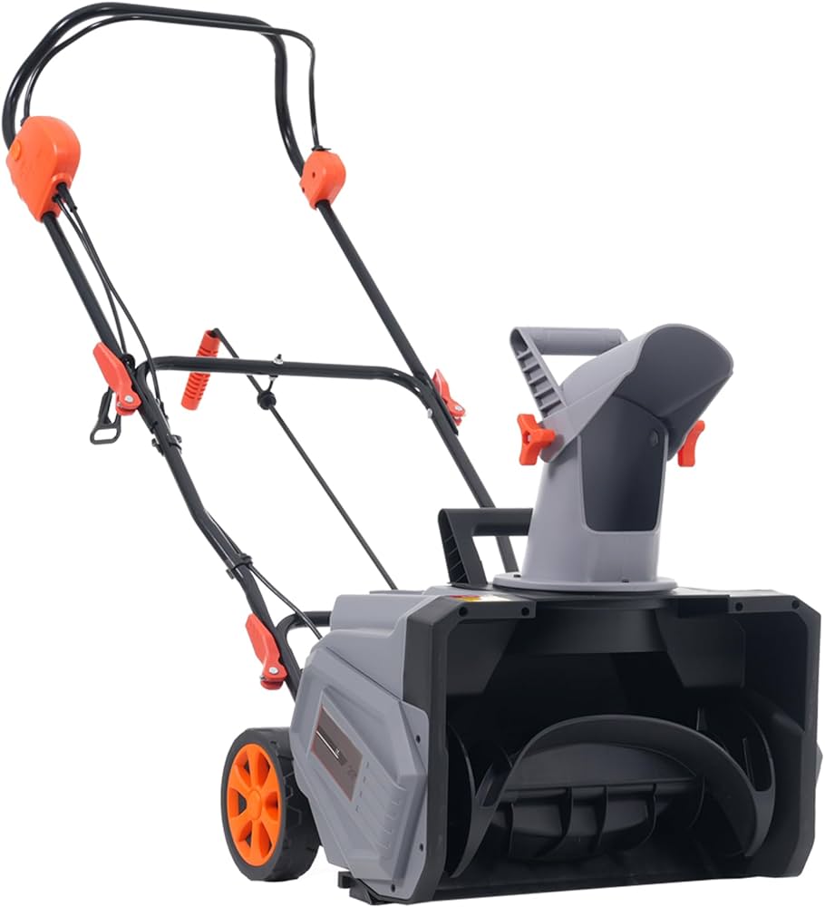 Amazon | OSJ 除雪機 大型 手押し 噴射式 家庭用 軽量 除雪幅46cm 除雪