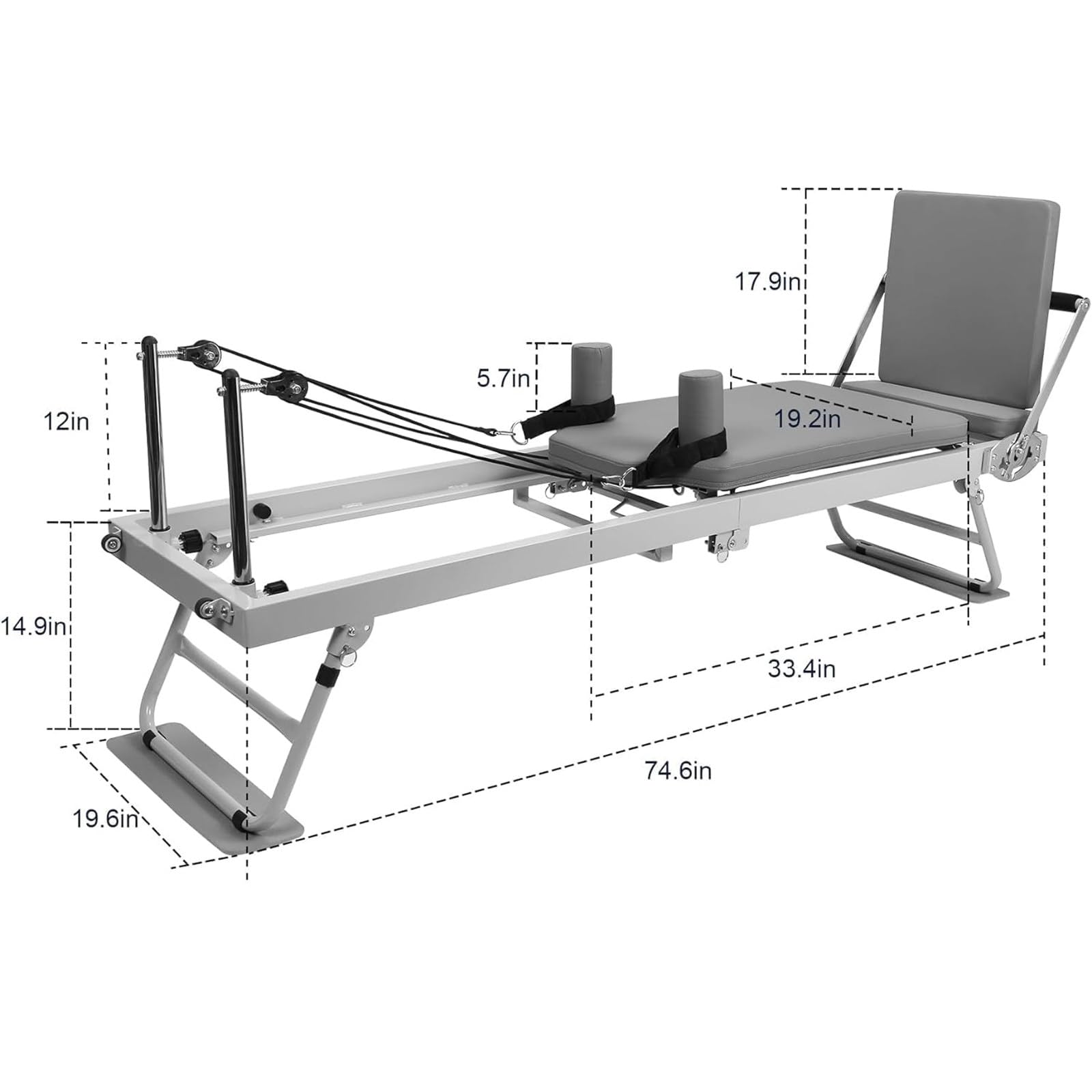 Amazon.co.jp: ピラティス リフォーマー マシン ホーム インドア