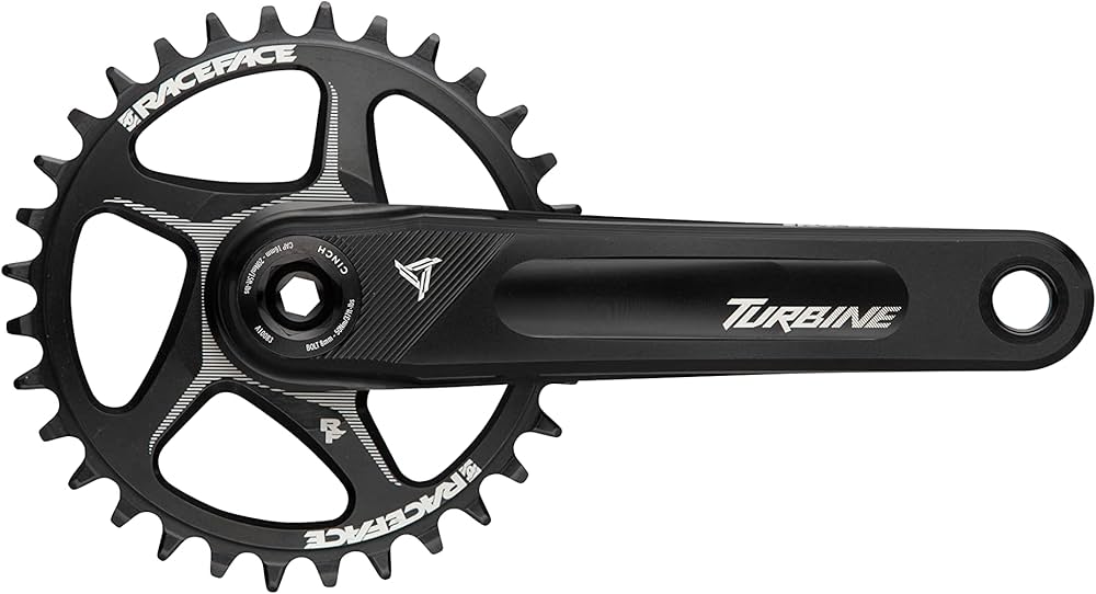 Amazon | RaceFace クランクアーム TURBINE,136,165,BLACK | RaceFace