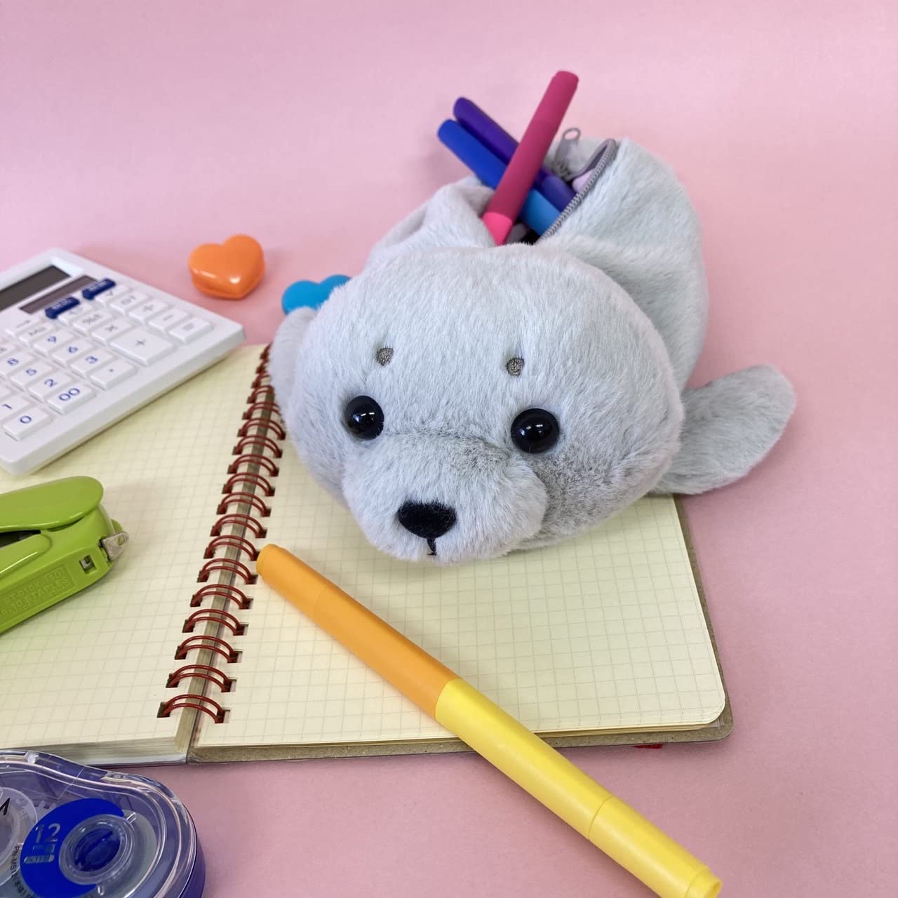 Amazon.co.jp: 【BESTEVER】ワイルドアニマルペンケース ぬいぐるみ