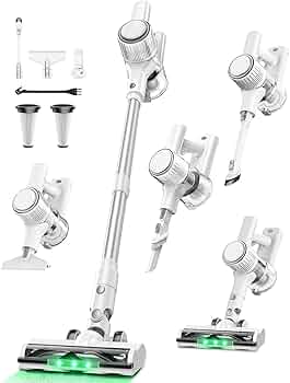 Amazon | 掃除機 コードレス【2025革新モデル 50000pa強力吸引& LED