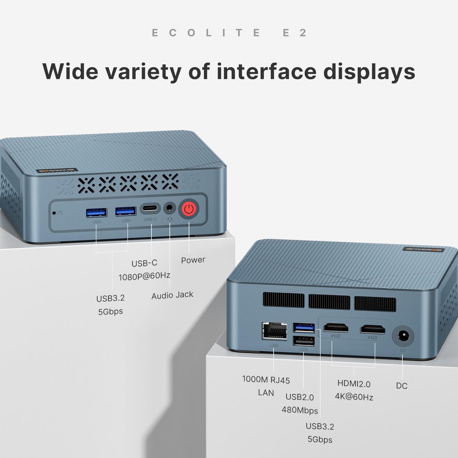 BOSGAME E2 Windows 11 Pro ミニPC AMD Ryzen 5 3550H 取扱説明書