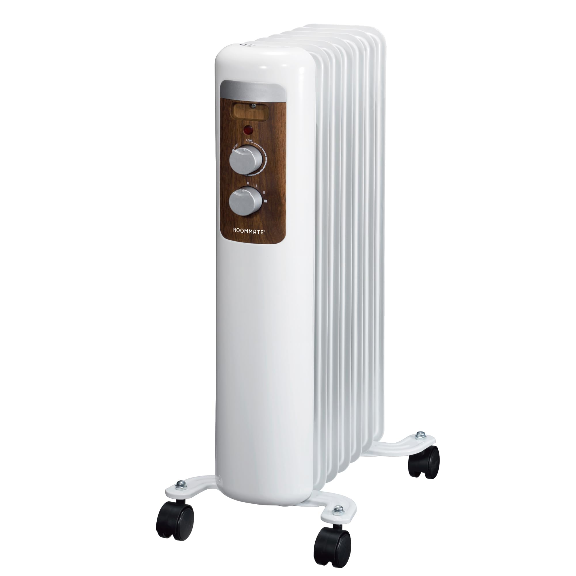 Amazon | 東京Deco オイルヒーター 7枚フィン メカ式 ホワイト 1200W