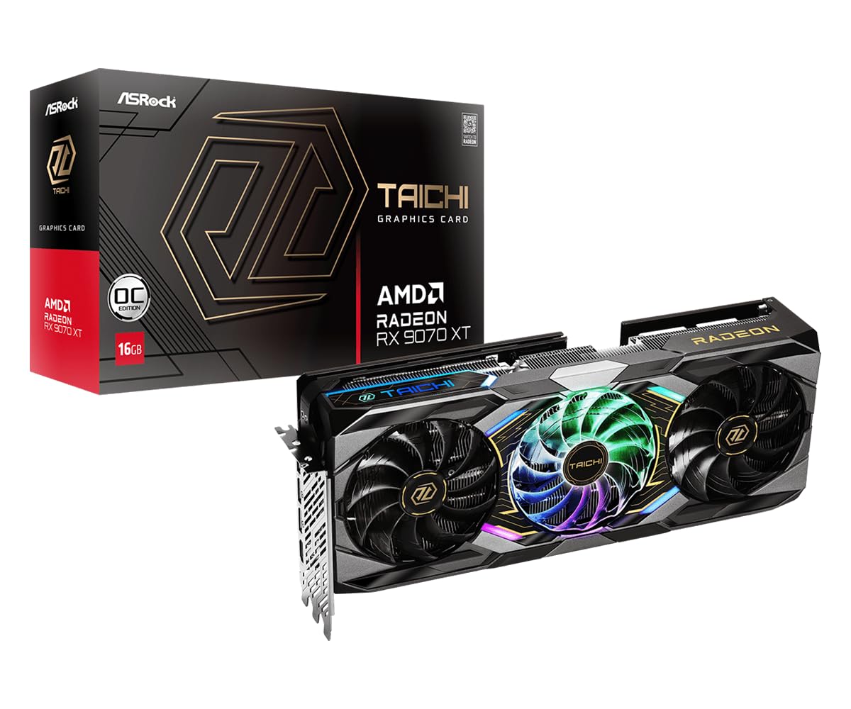 Amazon | ASRock Radeon / RX9070XT 搭載 グラフィックボード GDDR6