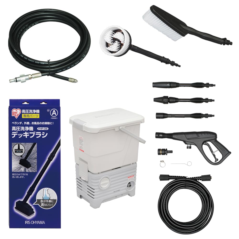 Amazon | 【パーツセット】アイリスオーヤマ 高圧洗浄機 デッキブラシ