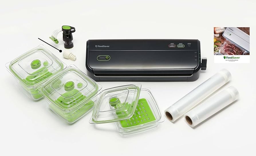 Amazon.co.jp: FoodSaver フードセーバー FM2000 黒 レシピセット 真空