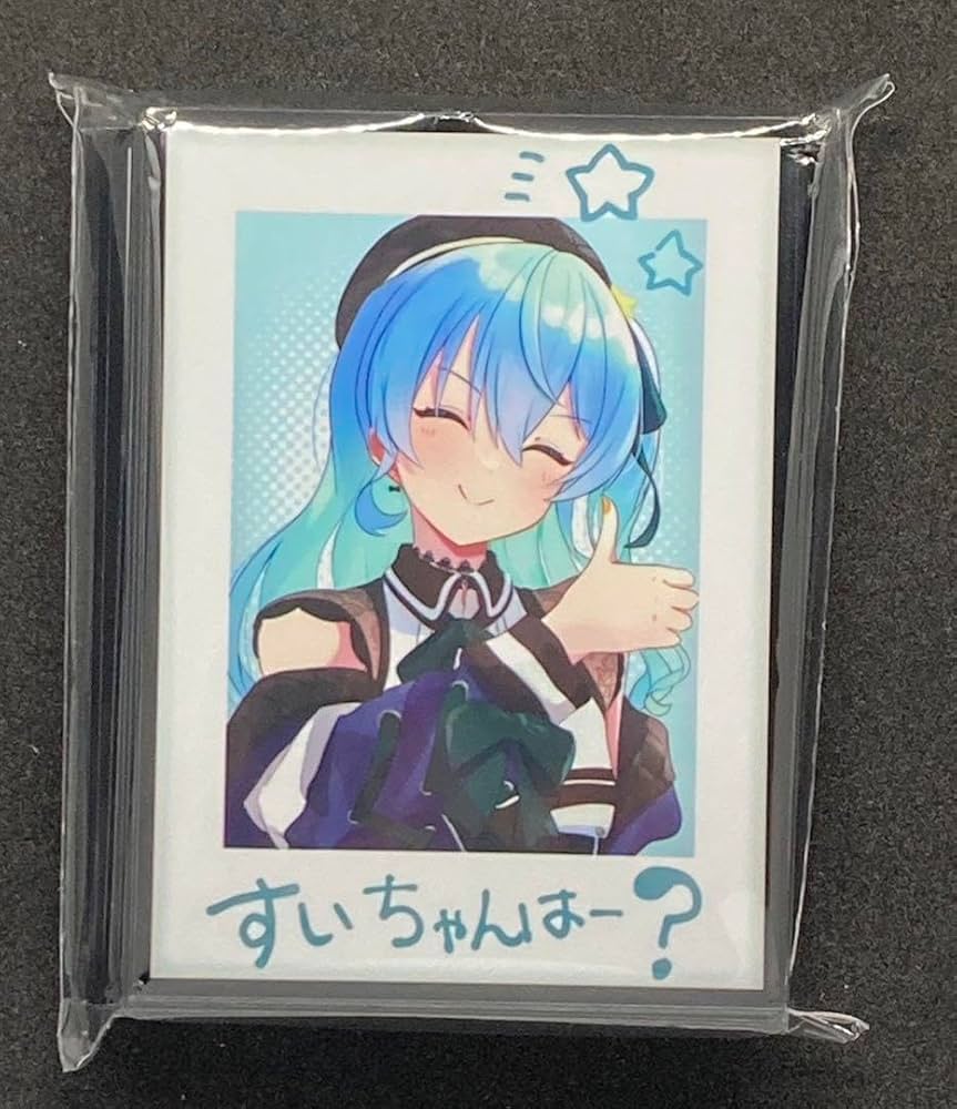 Amazon.co.jp: 星街すいせい カードスリーブ ホロ ライブ すいちゃん
