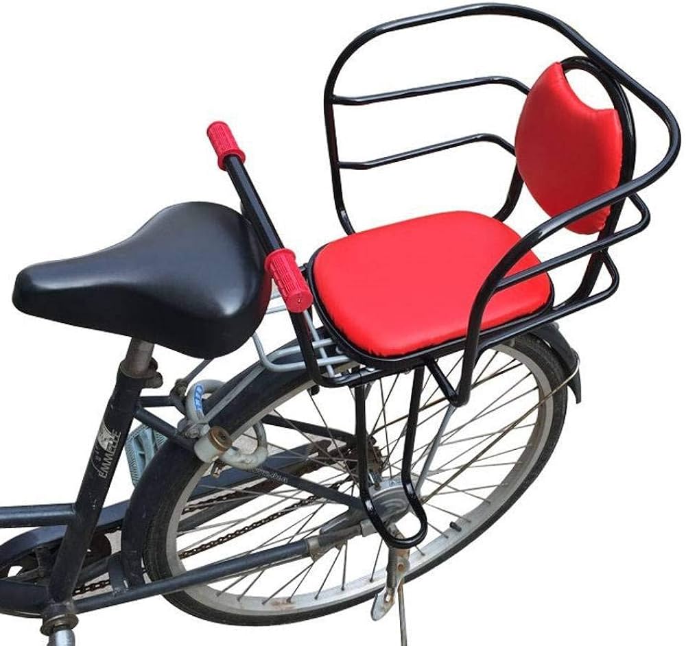 Amazon | チャイルドバイクシート, 金属の自転車の後部座席は