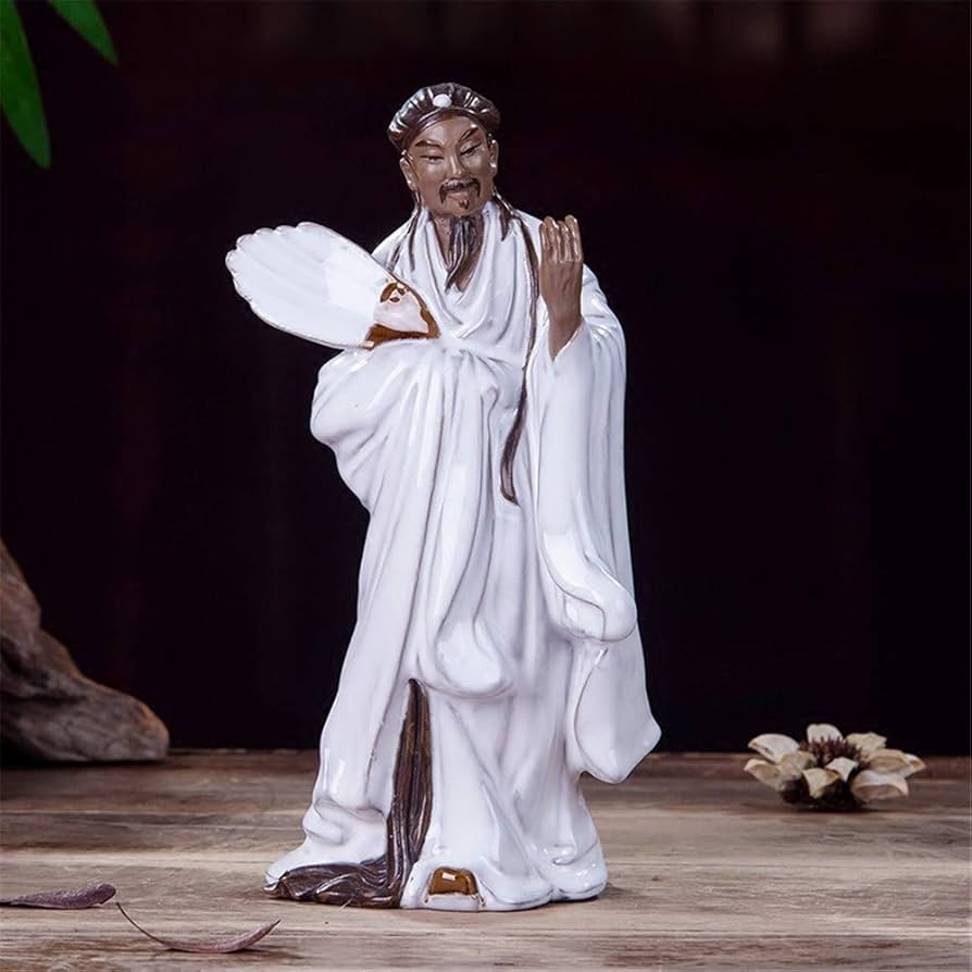 Amazon.co.jp: tonntyann 三国志 諸葛亮 孔明 風水 置物 フィギュア