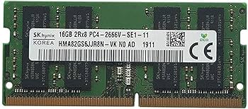 SK HYNIX 16GB 2RX8 DDR4 SO-DIMM PC4-21300 2666MHZ Memory Module