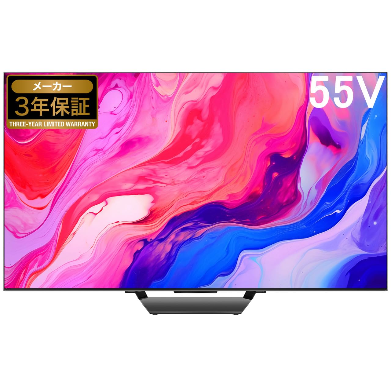 Amazon | ハイセンス 55V型 55U8N 4K Mini LED 量子ドット ダブル録画
