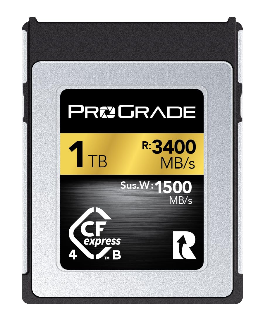 Amazon | ProGrade Digital CFexpress 4.0 Type B GOLD 1TB メモリー