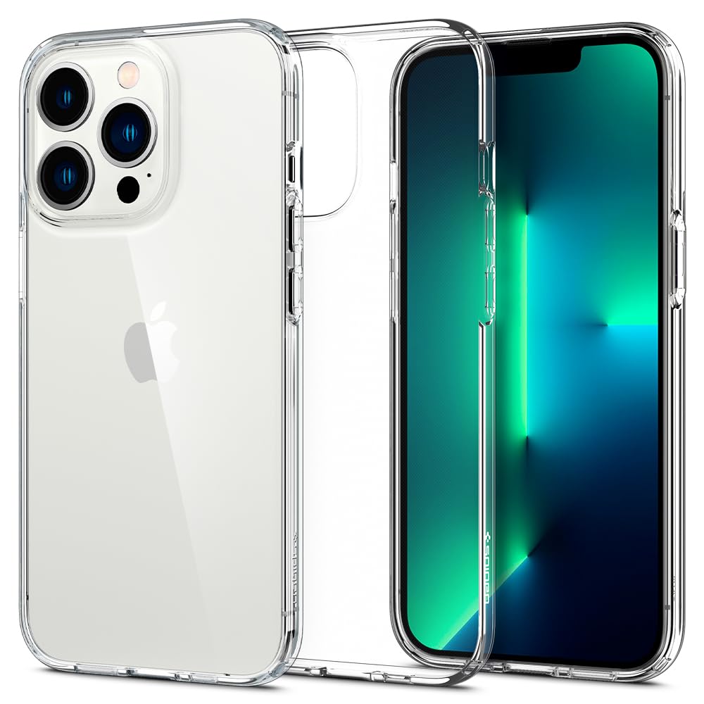 Amazon.co.jp: Spigen 【創業18年の技術力】iPhone13Pro ケース クリア