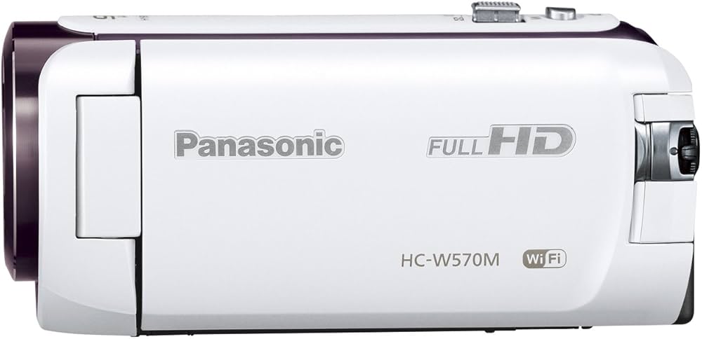 Amazon.co.jp: パナソニック HDビデオカメラ W570M ワイプ撮り 90倍