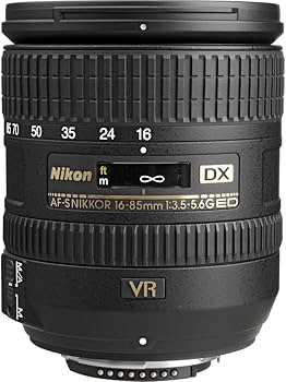 Amazon.com : Nikon AF-S DX NIKKOR 16-85mm f/3.5-5.6G ED VR Lens