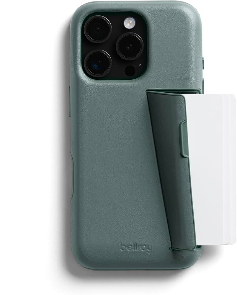 Amazon.com: Bellroy Phone Case – 3 Card for iPhone 16 Pro (Leather