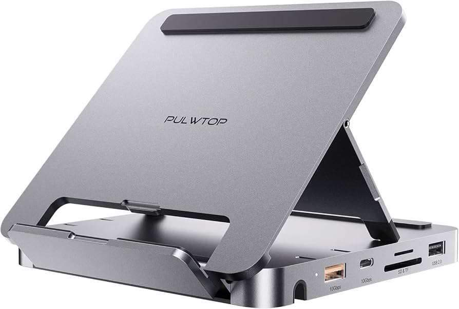 Amazon.co.jp: PULWTOP 9 in 1 iPad ドッキングステーション USB-C