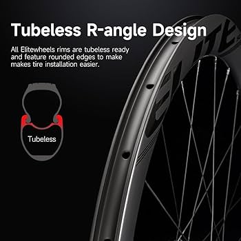 Amazon | ELITEWHEELS エッジ 40mm セラミックベアリングカーボン