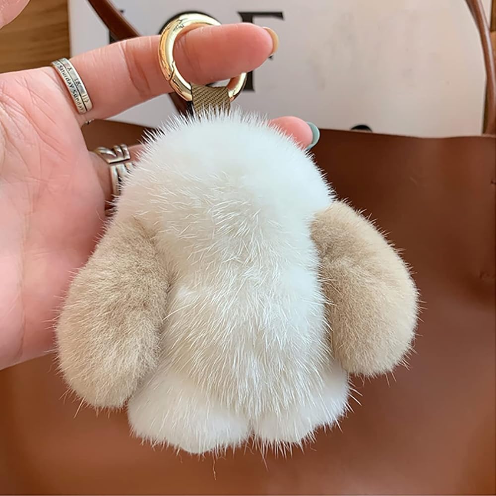 Amazon.co.jp: [Eidiya] ふわふわかわいい毛むくじゃらのウサギの