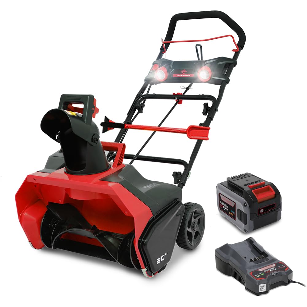 Amazon.co.jp: HAIGE(ハイガー) 電動除雪機 バッテリー 充電式 小型