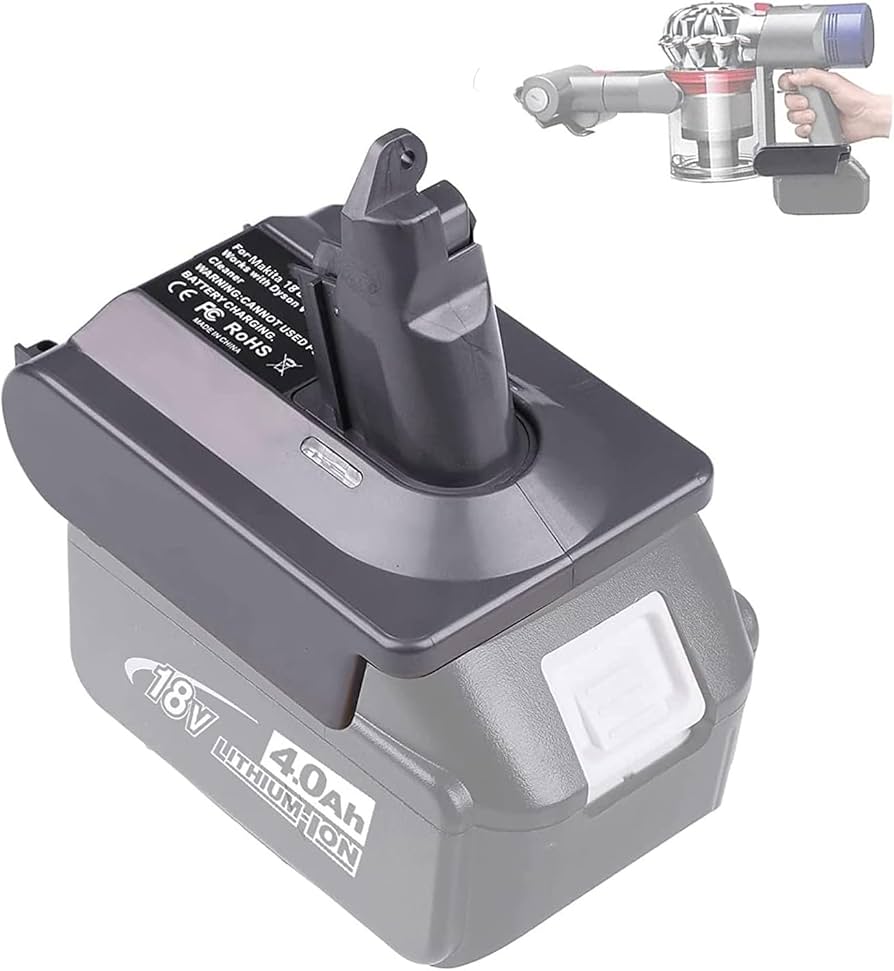 Amazon.co.jp: ダイソンV6掃除機用V6バッテリーアダプター、ダイソンV6