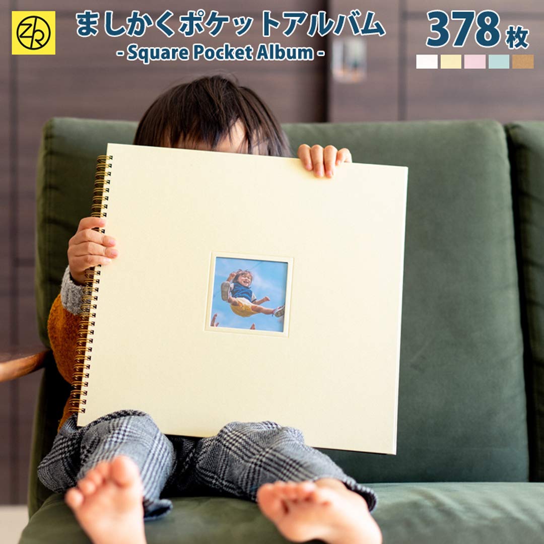 Amazon.co.jp: Z & Kay Makitaku Pocket Album, 9 Pockets, Holds 378