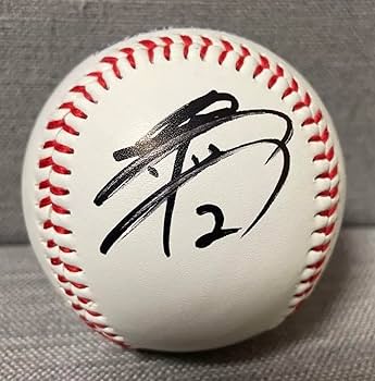 Amazon.co.jp: 横浜DeNAベイスターズ 牧秀悟 直筆サインボール ロゴ