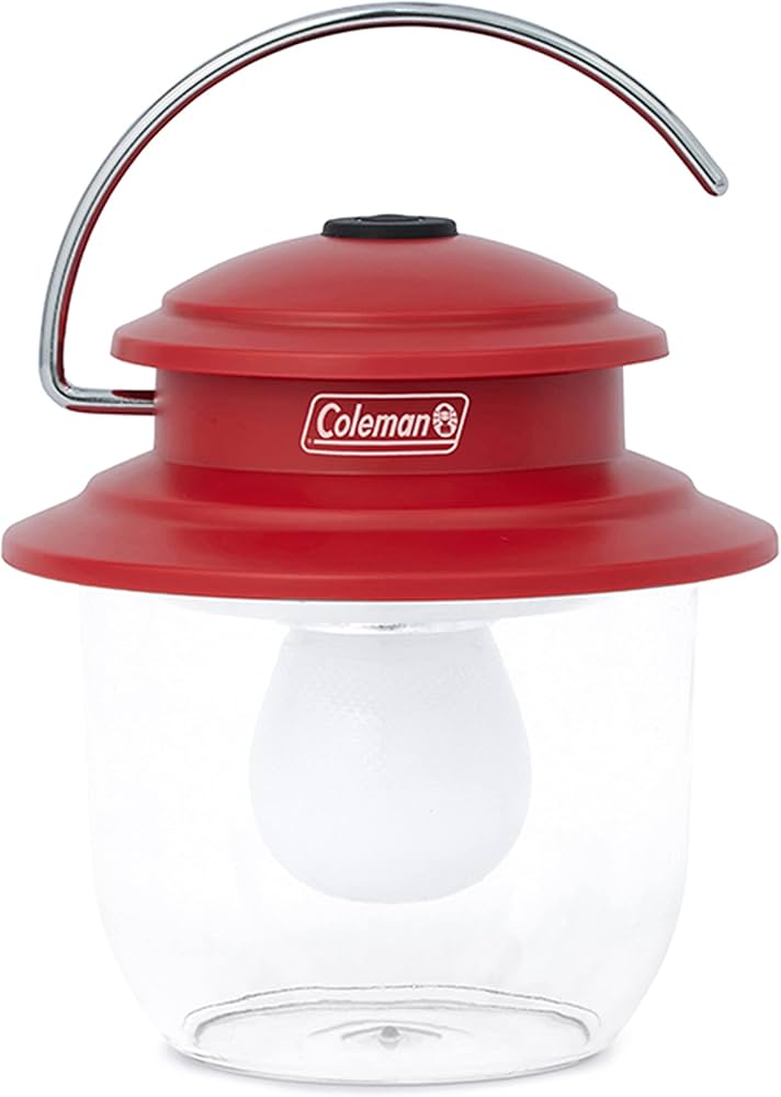 Amazon.com: Coleman Classic 300 Lumens LED Lantern, Red : Sports