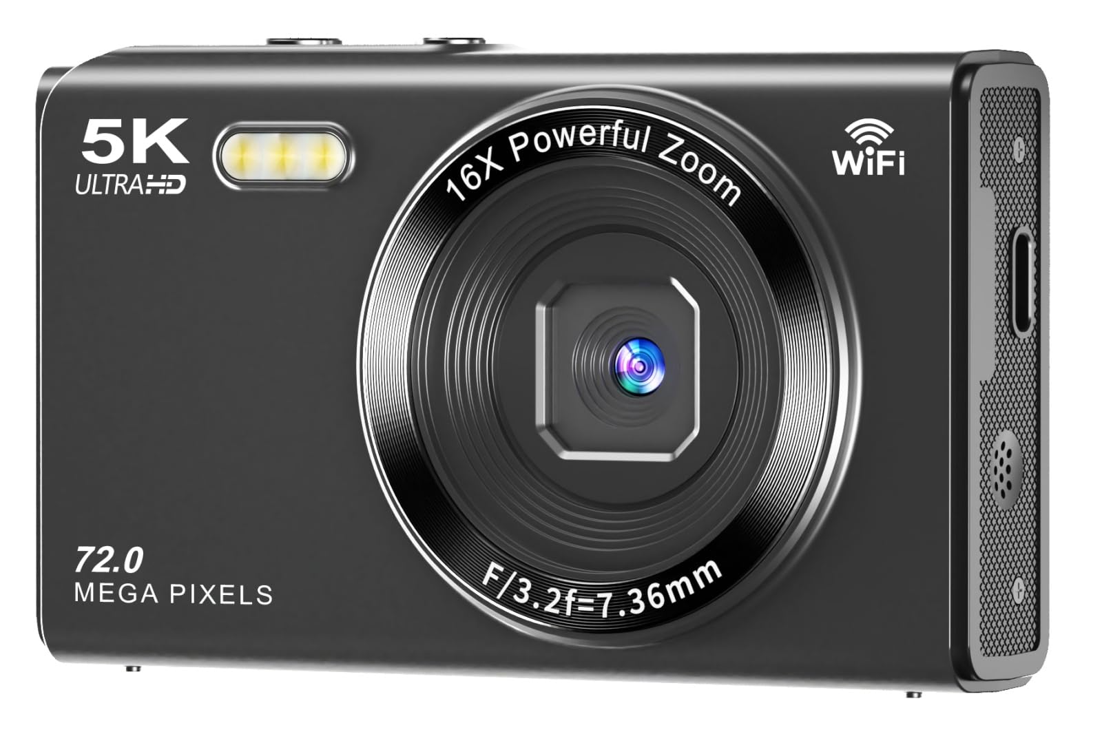 Amazon | YULINJIA デジタルカメラ 5K デジカメ スマホに送れる WIFI