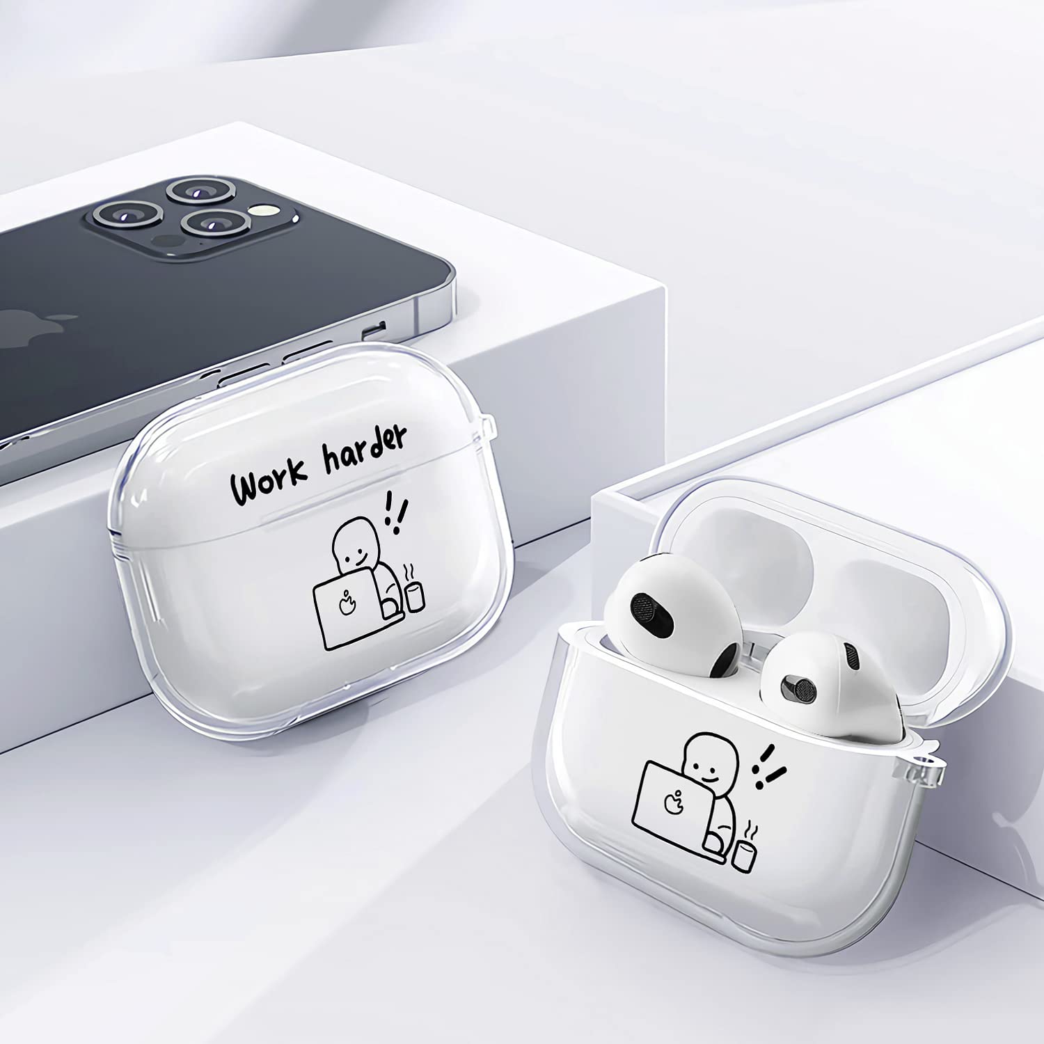 Amazon | AirPods Pro/3/1/2 ケース エアポッツプロ プロ/第1/2/3世代