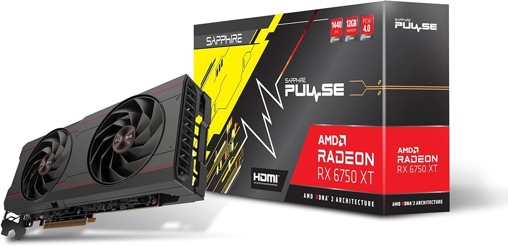 Amazon | Sapphire PULSE Radeon RX 6750 XT GAMING OC グラフィックス