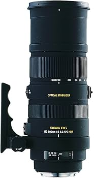 Amazon.com : Sigma 150-500mm f/5-6.3 Auto Focus APO DG OS HSM