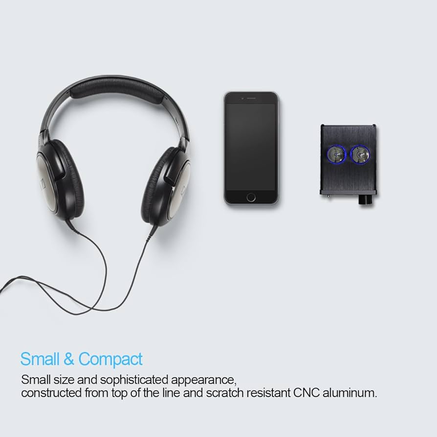 Amazon.co.jp: SMSL T2 真空管ヘッドフォンアンプ ミニアンプ 5532