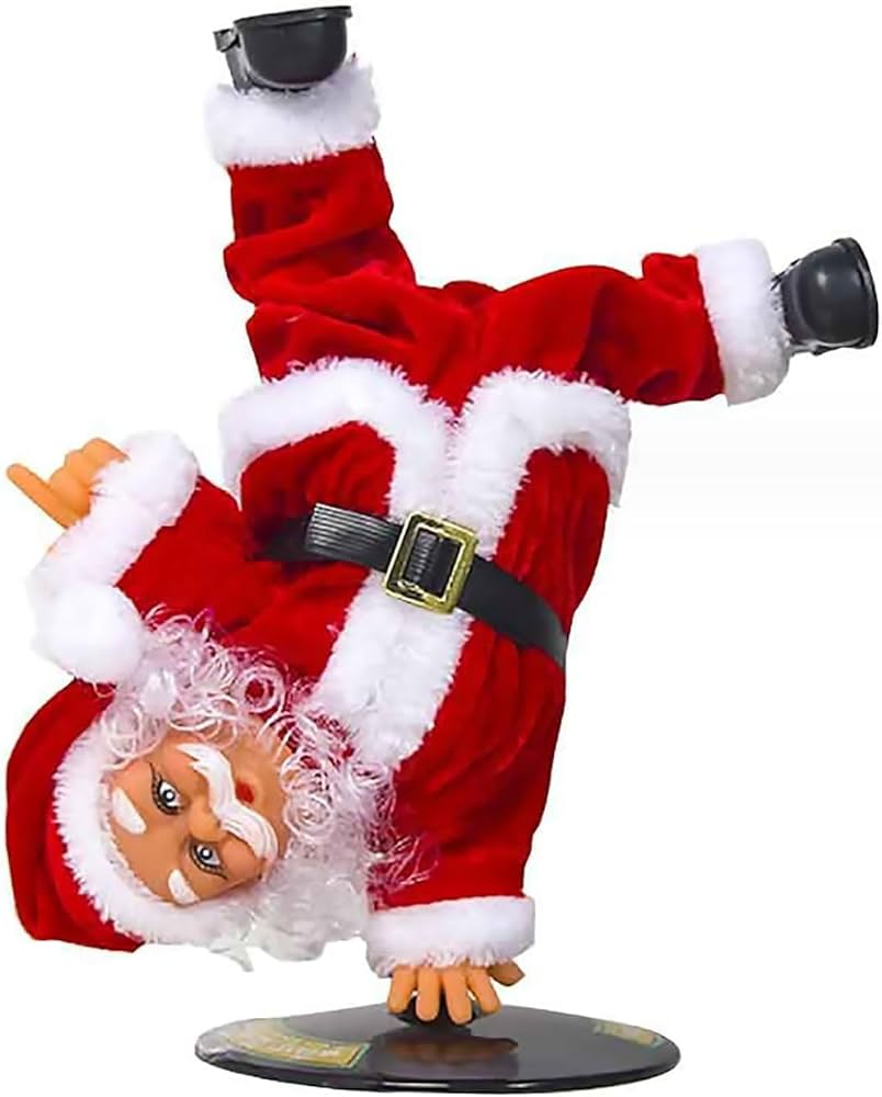 Amazon | サンタクロース 回転 踊る 人形サンタさん 音楽付き 電動人形