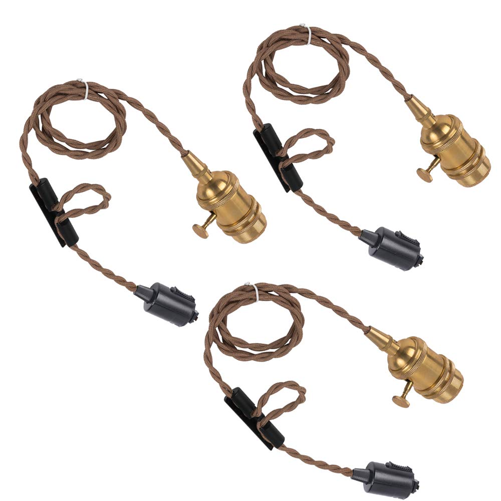 Amazon.co.jp : 共同照明 3個セット ダクトレール用 電球ソケット E26