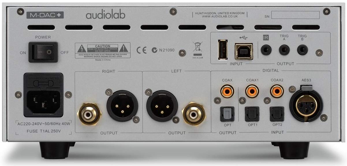 Amazon.co.jp: Audiolab M-DAC+ 高性能多目的オーディオDAC - シルバー