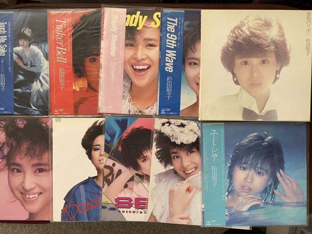 松田聖子 CD・LP ・ツアーパンフセット 松田聖子 CD・LP ・ツアー