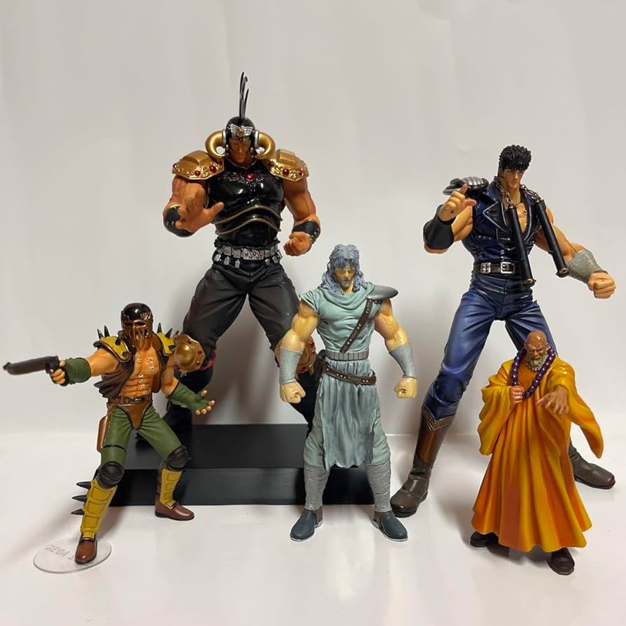 Amazon.co.jp: 北斗の拳 北斗四兄弟セット リュウケン ラオウ トキ